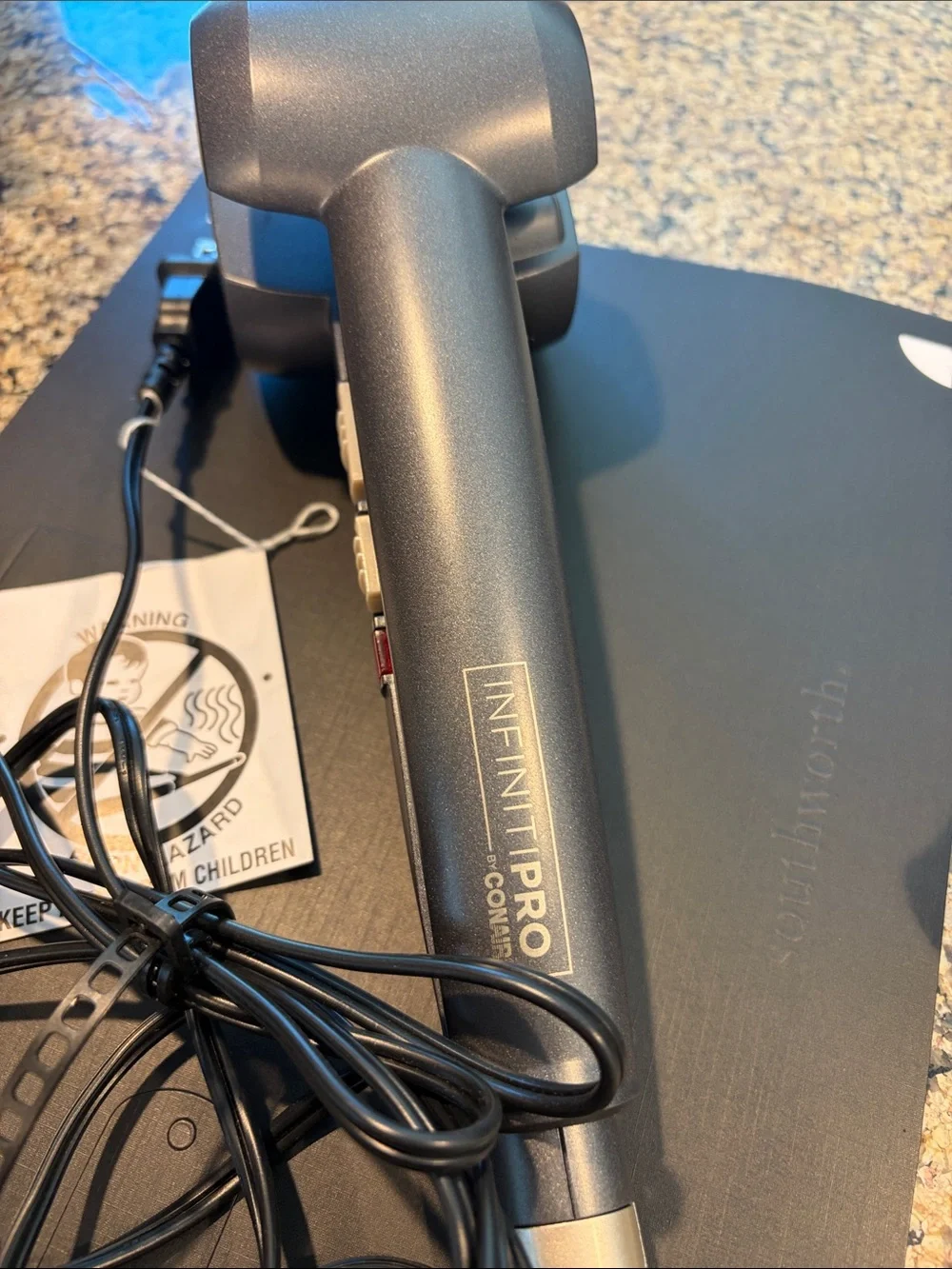 Conair infinit pro Corded Automatic Hair Curler - Dark Gray - Picture 2 of 2